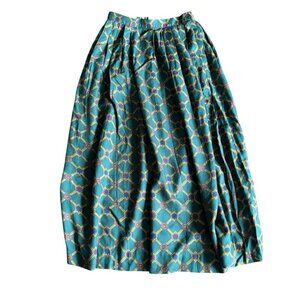 Vintage Susan Bristol Women's Green Long Skirt